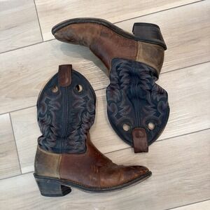 Double-H Porthole Cowboy Boots Men's 10.5D Leather Western Boots 1C15524